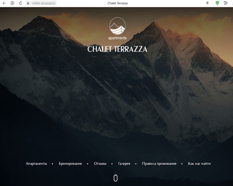 Сайт - Эстосадок апартаменты Chalet Terrazza Эстосадок апартаменты Chalet Terrazza